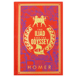 The Iliad and The Odyssey- Homer’s Epic Masterpieces (Leatherbound)