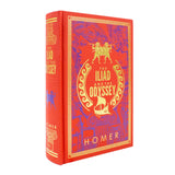 The Iliad and The Odyssey- Homer’s Epic Masterpieces (Leatherbound)