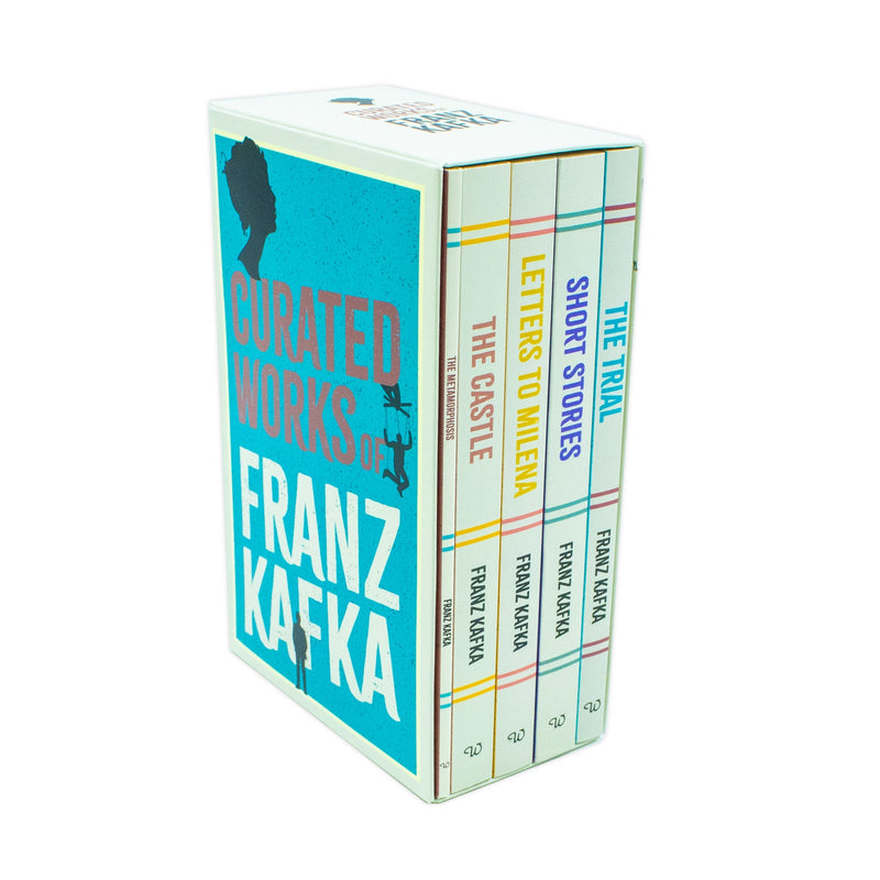 Curated Works of Franz Kafka 5 Books Set - Classic Literary Fiction Short Story  Novels Paperback Collection, Age 12+