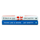 Jay Shetty Collection 2 Books Set (8 Rules of Love ,Think Like a Monk)