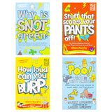Glenn Murphy Collection 4 Books Set (Why is Snot Green?, Stuff That Scares Your Pants Off!, How Loud Can You Burp?, Poo! What IS That Smell?) Paperback