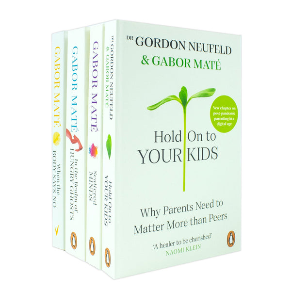 Dr. Gabor Maté 4 Book Collection | Health, Wellness, Parenting & Psychology | Trauma, Mental Health, Addiction & Personal Development Books