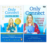Only Connect 2-Book Collection Set by Jack Waley-Cohen | The Official Quiz Book & The Difficult Second Quiz Book | Fun Trivia, Puzzles & Family Games