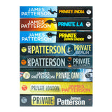 James Patterson Private Series 1-8 Book Collection | Private, Private London, Private Games, Private Berlin & More| Thriller, Mystery, Crime, Suspense
