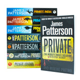 James Patterson Private Series 1-8 Book Collection | Private, Private London, Private Games, Private Berlin & More| Thriller, Mystery, Crime, Suspense