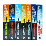 James Patterson Private Series Books 9–15 Collection Set – Thriller Crime Fiction Novels, Private Vegas to Moscow, Bestselling Mystery Books for Adults