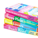 Emily Henry 4 Book collection (People We Meet On Vacation,Happy Place,Book Lovers,Beach Read)