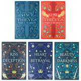 Mary E. Pearson Collection 5 Books Set (Dance of Thieves, Vow of Thieves, The Kiss of Deception, The Heart of Betrayal, The Beauty of Darkness)