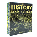 Map by Map Series 3 Books Collection by Peter Snow – Educational History Books on Battles, WWII, World History, Geography, & Visual Learning for Kids