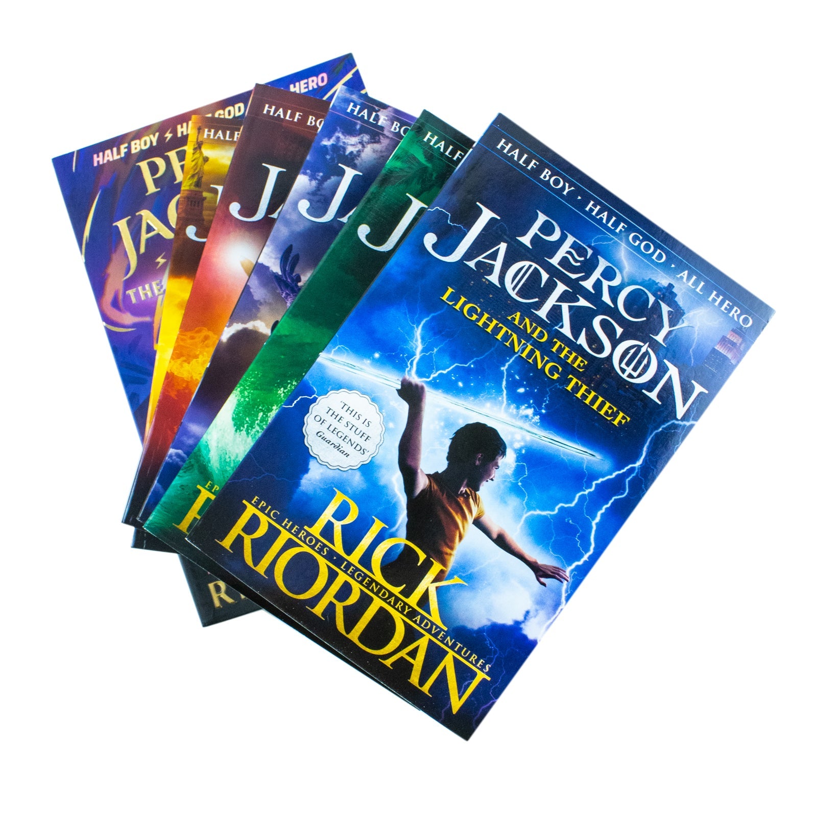 Ina Jackson Percy Jackson and the Olympians Collection 6 Books Set By Rick Riordan ...