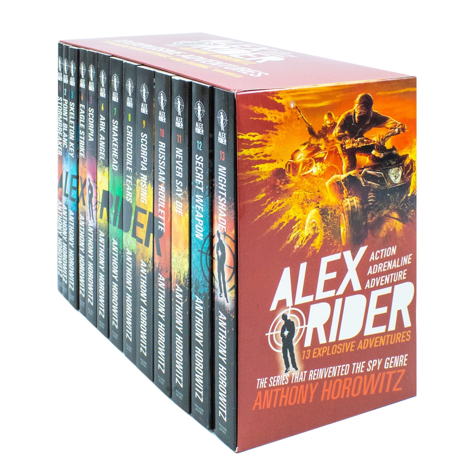 Alex Rider Series 13 Books Collection by Anthony Horowitz – Miina Books Ltd