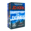 DCI Logan Crime Thrillers 3 Books Collection Set By JD Kirk (Thicker Than Water, A Litter of Bones, The Killing Code)