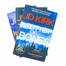 DCI Logan Crime Thrillers 3 Books Collection Set By JD Kirk (Thicker Than Water, A Litter of Bones, The Killing Code)