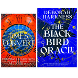 All Souls Series 2 Books Collection Set By Deborah Harkness (Time's Convert and The Black Bird Oracle)