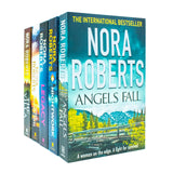 Nora Roberts 5 books set ( The Villa, Angels Fall, Nightwork, Legacy, Come Sundown)