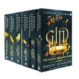 The Plated Prisoner Series By Raven Kennedy 6 Books Collection Set (Gild, Glint, Gleam, Glow, Gold and Goldfinch)