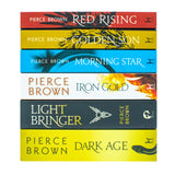 The Red Rising Series: A 6 Books Collection By Pierce Brown, Paperback - Epic Sci-Fi Saga for Ages 12+ with Adventure and Rebellion