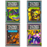 Five Nights at Freddy's: Interactive Novels 4 Books Collection Box Set by Scott Cawthon – Escape the Pizzaplex, Return to the Pit, The Week Before & VIP | Paperback