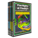 Five Nights at Freddy's: Interactive Novels 4 Books Collection Box Set by Scott Cawthon – Escape the Pizzaplex, Return to the Pit, The Week Before & VIP | Paperback
