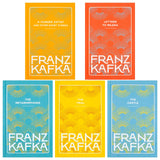 Franz Kafka Selected Works 5 Book Hardcover Box Set | The Trial, The Castle, The Metamorphosis & More | Classic Literature