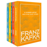 Franz Kafka Selected Works 5 Book Hardcover Box Set | The Trial, The Castle, The Metamorphosis & More | Classic Literature