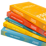 Franz Kafka Selected Works 5 Book Hardcover Box Set | The Trial, The Castle, The Metamorphosis & More | Classic Literature