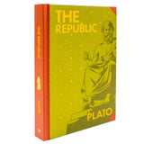 The Republic Book By Plato | Classics Sprayed Edge Deluxe Hardcover Edition