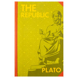 The Republic Book By Plato | Classics Sprayed Edge Deluxe Hardcover Edition