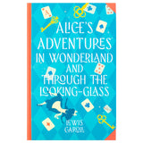 Alice's Adventures In Wonderland And Through The Looking-Glass Book By Lewis Garoll | Classics Sprayed Edge Deluxe Hardcover Edition