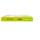 Aesop's Fables Book By Aesop | Classics Sprayed Edge Deluxe Hardcover Edition