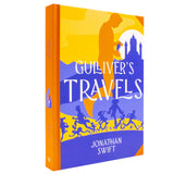 The Gulliver's Travels Book By Jonathan Swift | Classics Sprayed Edge Deluxe Hardcover Edition