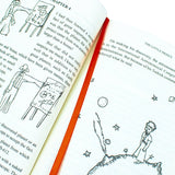 The Little Prince Book by Antoine de Saint-Exupery | Sprayed Edge Deluxe Hardcover Edition – A Timeless Tale of Wonder, Love, and Imagination
