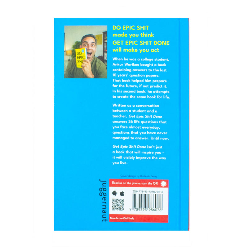 Get Epic Shit Done Book by Ankur Warikoo