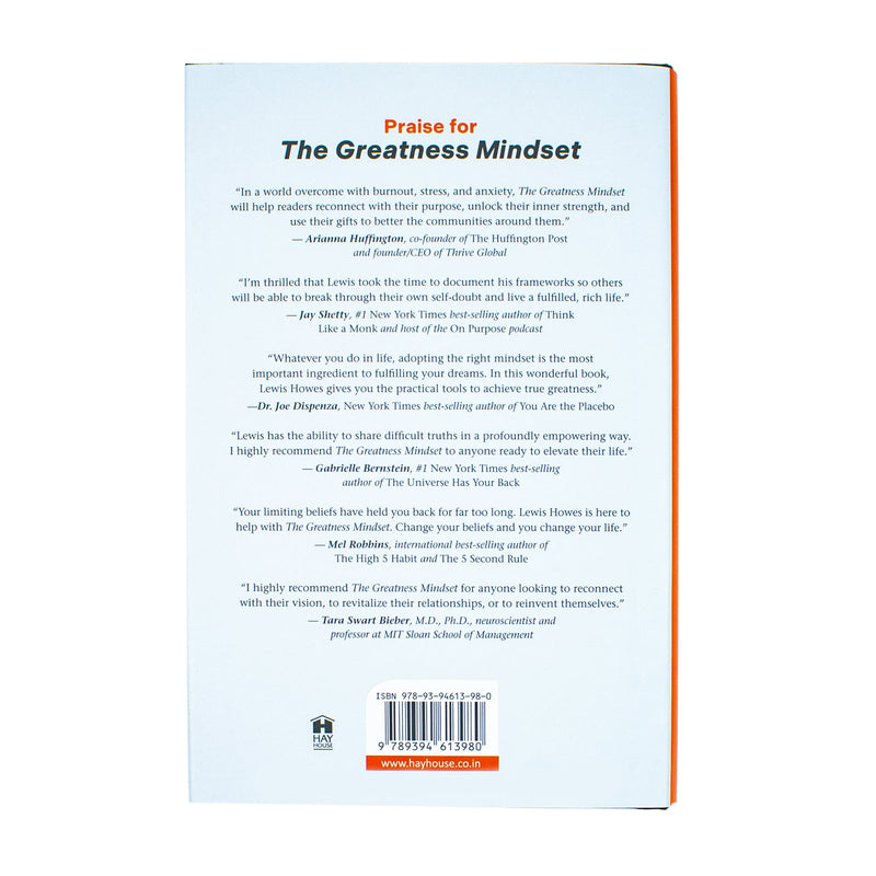 The Greatness Mindset: Unlock the Power of Your Mind and Live Your Best Life Today by Lewis Howes