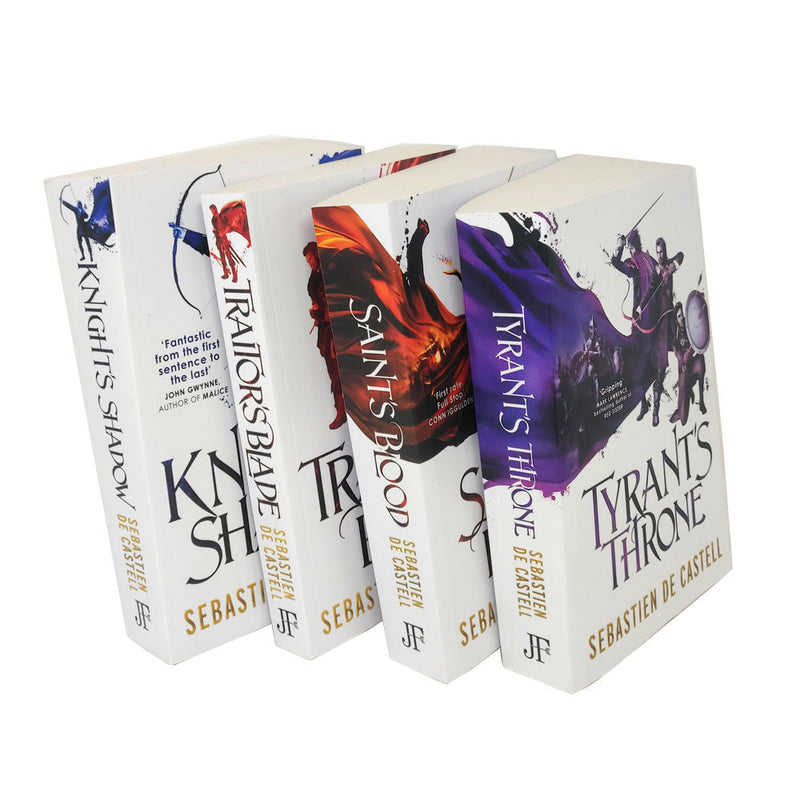 The Greatcoats Series 4 Books Collection Set By Sebastien De Castell - Traitors Blade Knights Shad..