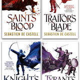 The Greatcoats Series 4 Books Collection Set By Sebastien De Castell - Traitors Blade Knights Shad..