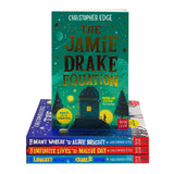 Christopher Edge 4 Books Collection Set Inc Jamie Drake Equation, Many Worlds of Albie Bright...