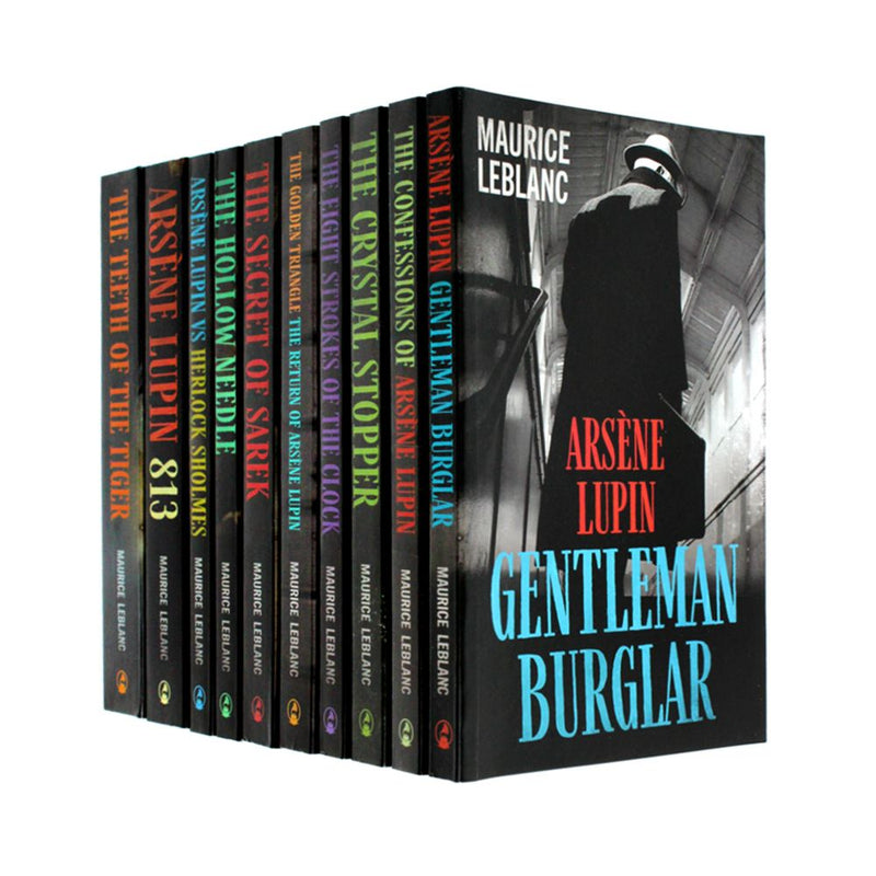 The Complete Collection of Arsène Lupin 10 Books Box Set by Maurice LeBlanc