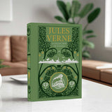 A Collection of Jules Verne Novels – Leather Bound Book | Timeless Adventure, Fiction & Classics by the Famous French Author | Illustrated & Vintage