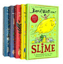 David Walliams Collection 5 Books Set (Fing, Slime, The Ice Monster, Code Name Bananas, The Beast of Buckingham Palace)