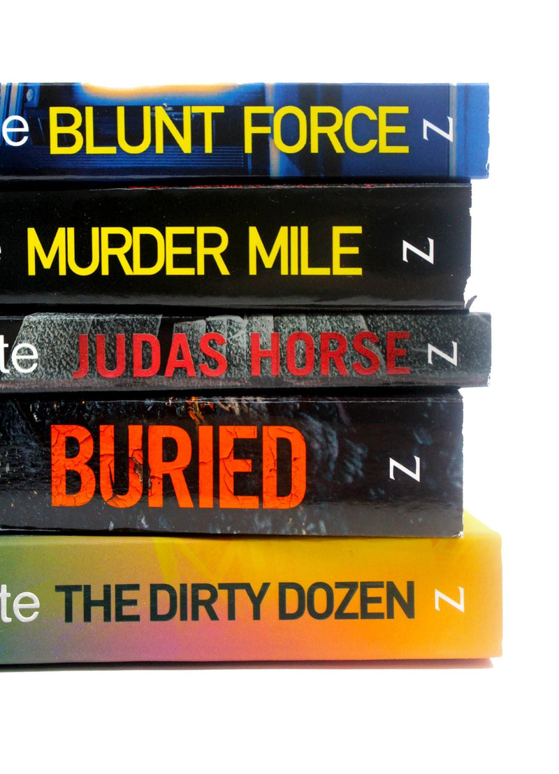 Lynda La Plante 5 Books Collection Pack Set (Buried, Judas Horse, Murder Mile, Blunt Force, The Dirty Dozen )