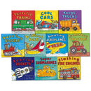 Amazing Machines Collection 10 Flat Books Set Inc Story CD By Tony Mitton