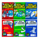 Real Pigeons Series Children Collection 3 Books Set By Andrew McDonald (Real Pigeons Fight Crime, Real Pigeons Eat Danger & Real Pigeons Nest Hard)