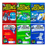 Real Pigeons Series by Andrew McDonald | 3 Book Children's Collection| Funny Adventure Stories for Kids |Fight Crime, Eat Danger & Nest Hard