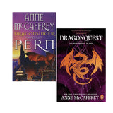 Dragonsinger & Dragonquest 2 book set by Anne McCaffrey