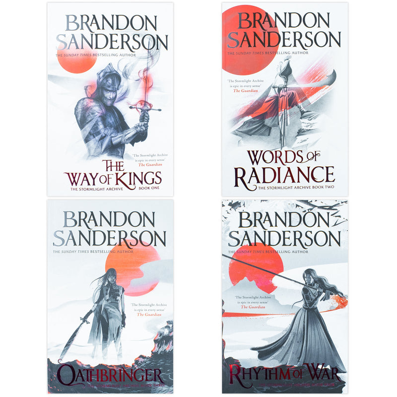 The Stormlight Archive Collection 4 Book Set By Brandon Sanderson