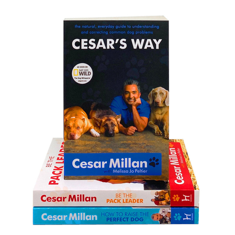 Cesar Millan 3 Books Collection Set Perfect Dog, Cesar's Way