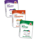 GCSE AQA Combined Science Revision Question Cards 3 Pack Set (Chemistry, Physics, Biology)