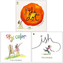 Peter H. Reynolds Creatrilogy Collection 3 Books Set (The Dot, Sky Colour and Ish)