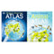 Children's Atlas Collection 2 Books Set By Andrew Brooks, DK (Children's Illustrated Atlas & Children's Illustrated Animal Atlas)